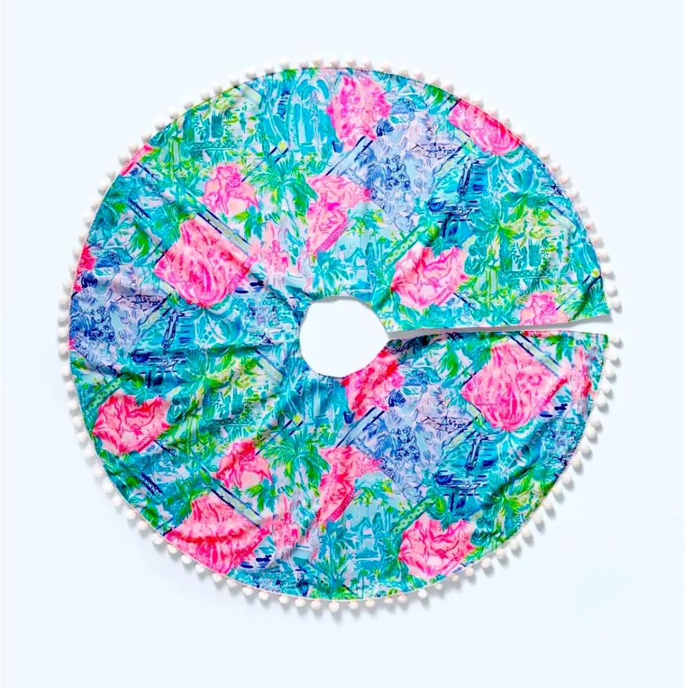 Lilly Pulitzer Christmas Tree Skirt